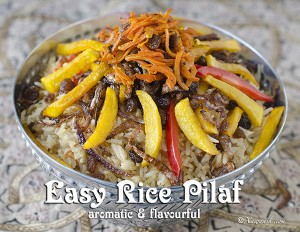 Easy Rice Pilaf - Featured Image