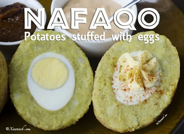 Egg-Stuffed Potatoes