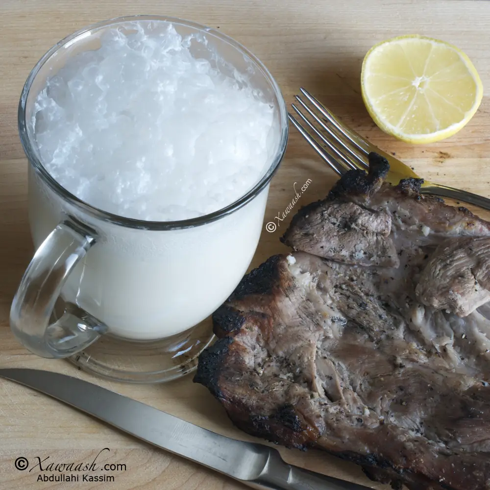 Grilled Boneless Lamb Shoulder