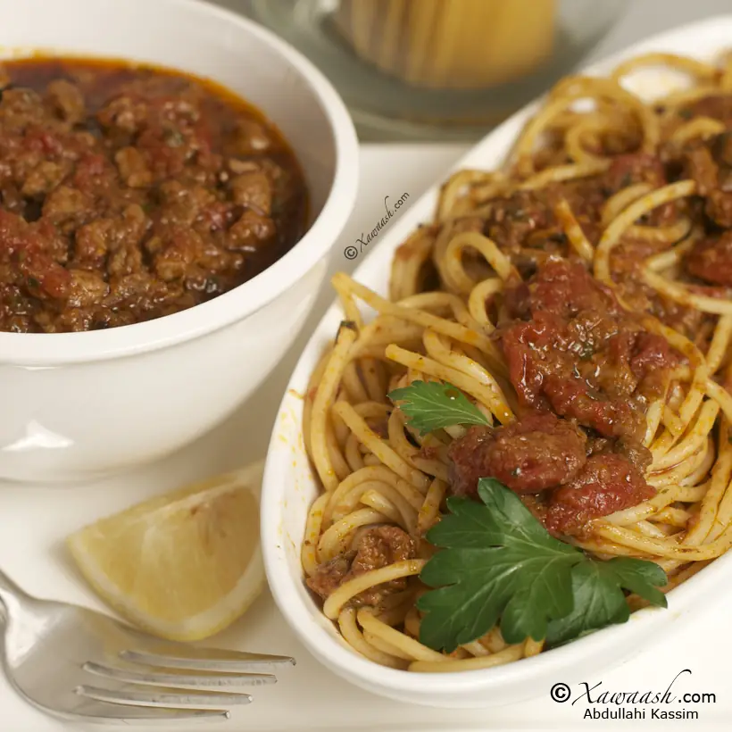 Somali Pasta Sauce