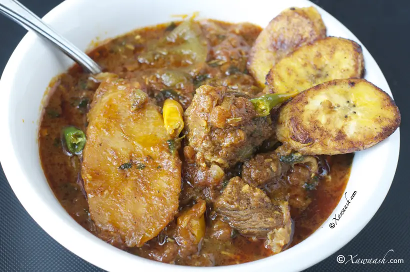 Somali Plantain Stew
