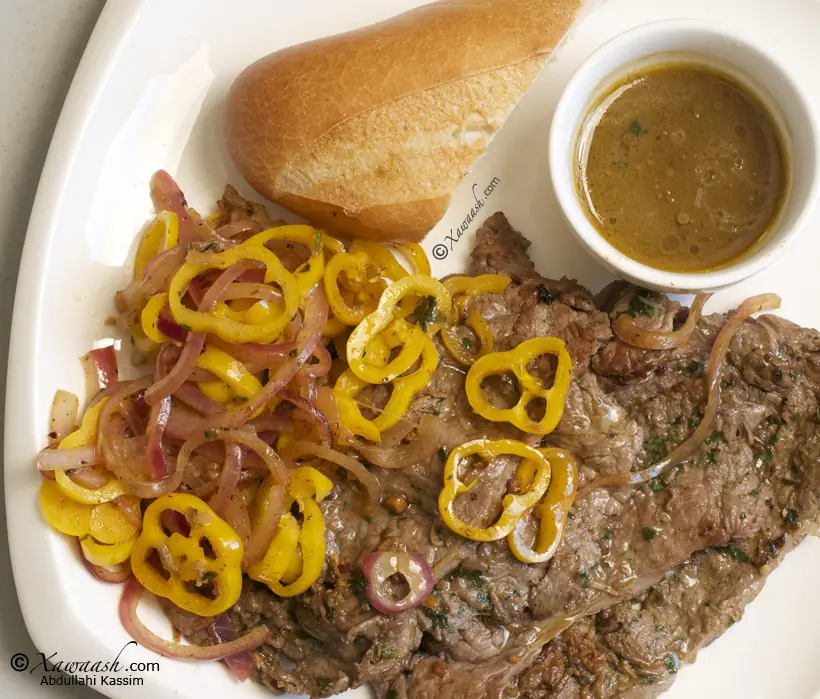 Thin-sliced Beef Steak