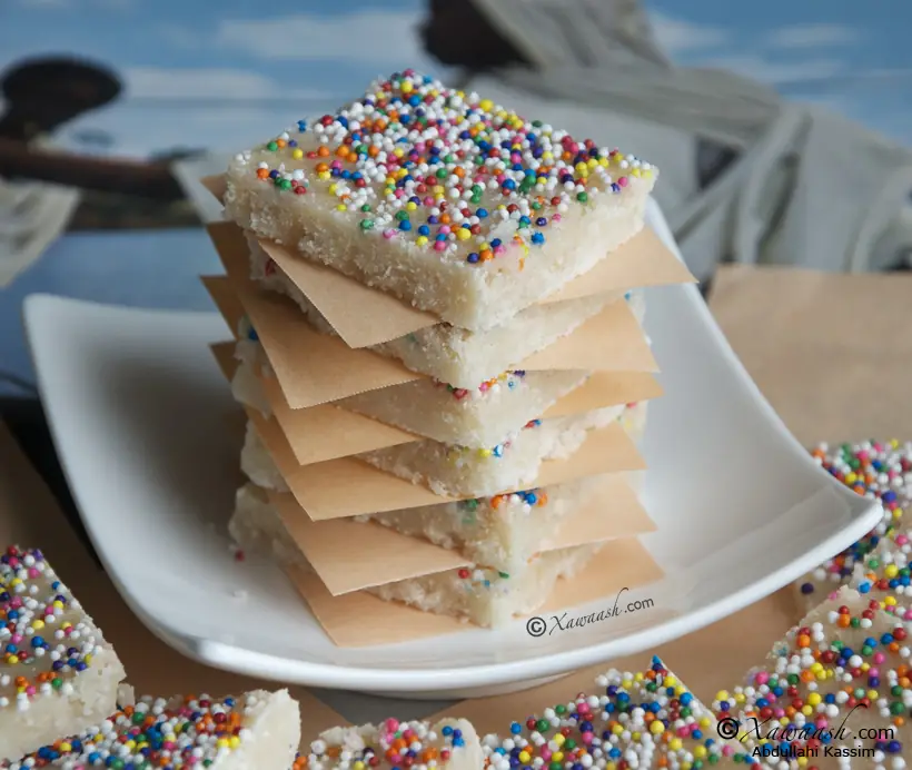 White Coconut Sweets